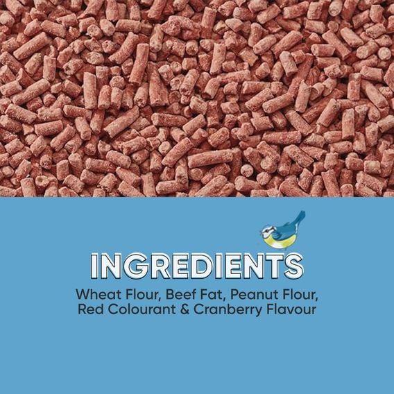 Happy Beaks - High Energy Berry Suet Pellets